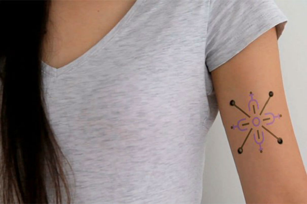 Tatuajes inteligentes que monitorean la salud